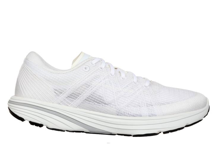 ae MBT رجال السرعة 1000-3 احذية الجري أبيض 84F613