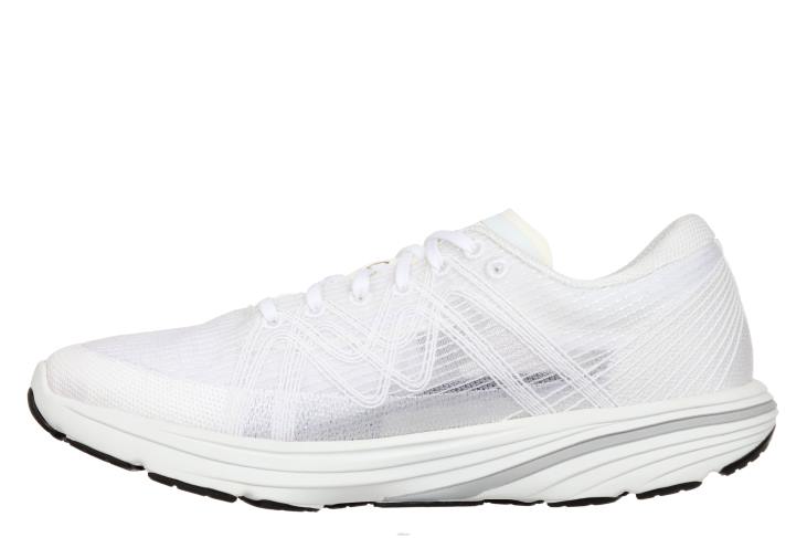 ae MBT رجال السرعة 1000-3 احذية الجري أبيض 84F613