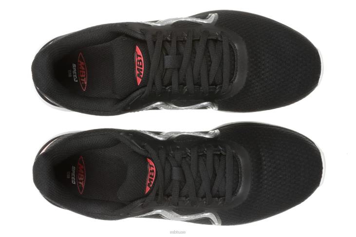 ae MBT رجال السرعة - 1200 ثانيا احذية الجري أسود 84F628