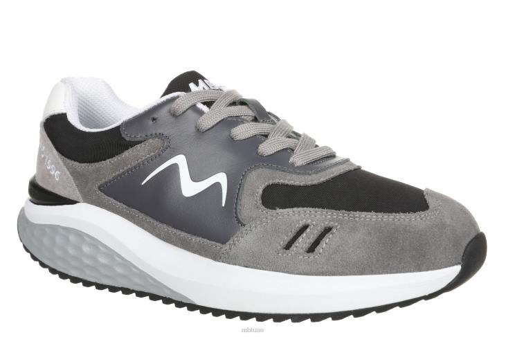 ae MBT نحيف سوهو 1996 احذية الجري مستشعر أسود / رمادي 84F6153