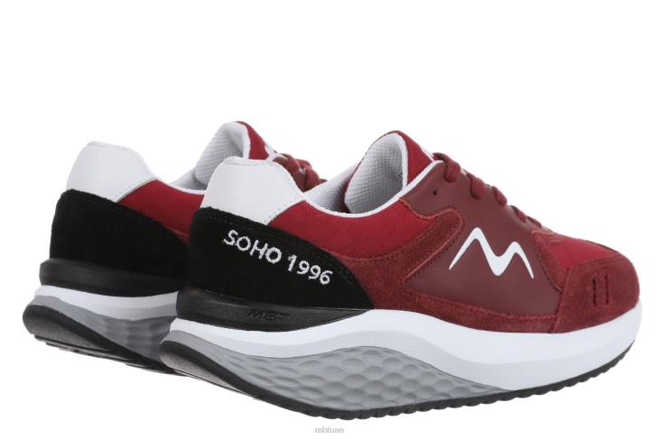 ae MBT نحيف سوهو 1996 الأحذية الكاجوال المهرج الأحمر 84F6194