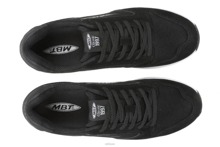 ae MBT رجال 1997 احذية الجري أسود / أبيض 84F661