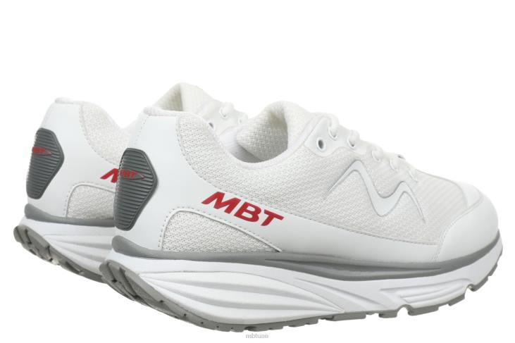 ae MBT رجال الرياضة 1 أحذية المشي أبيض 84F647