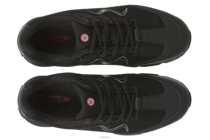 ae MBT رجال الرياضة 1 أحذية المشي أسود 84F671