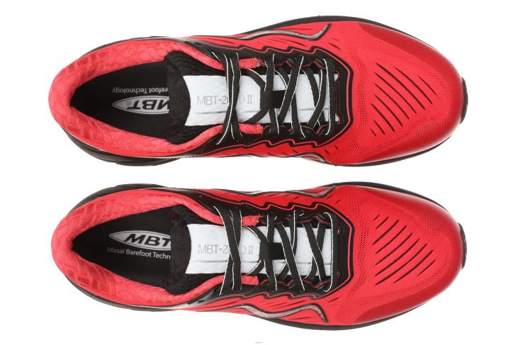 ae MBT رجال 2000 احذية الجري أحمر 84F610