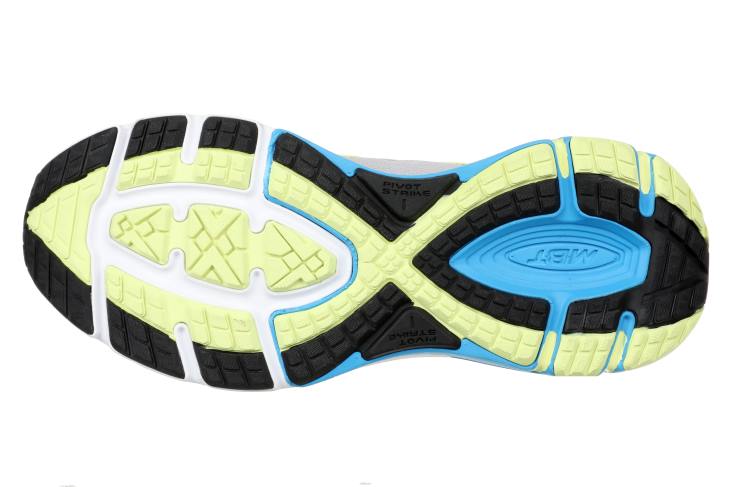 ae MBT نحيف 2000 احذية الجري رمادي / أصفر ليموني 84F6135