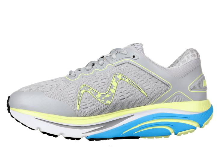 ae MBT نحيف 2000 احذية الجري رمادي / أصفر ليموني 84F6135