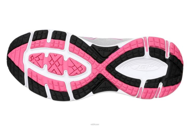 ae MBT نحيف 2000 احذية الجري رمادي / وردي 84F6136