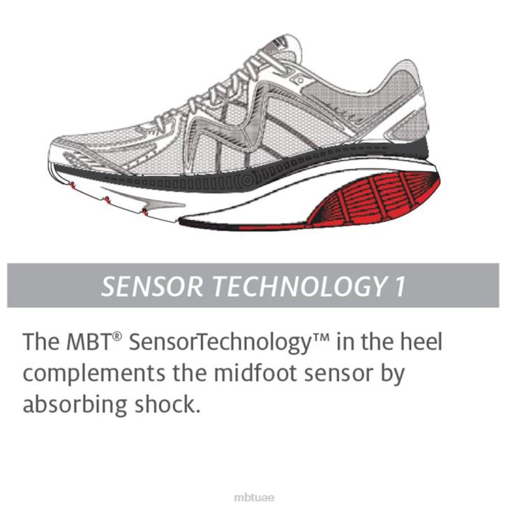 ae MBT نحيف ض -3000-1 احذية الجري أسود / رمادي 84F6206