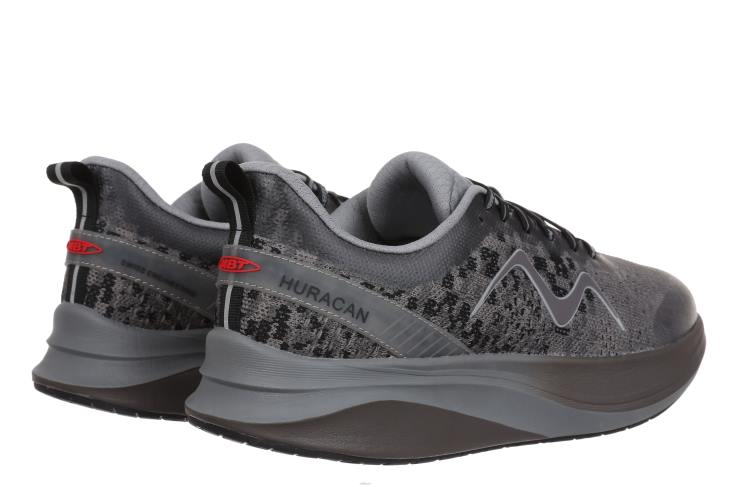 ae MBT رجال هوراكان 3000 احذية الجري الرمادي الداكن 84F616
