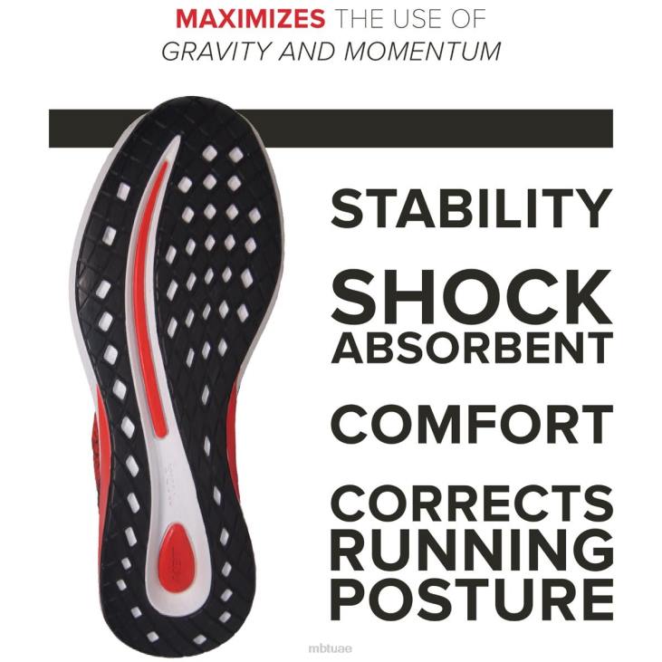 ae MBT رجال هوراكان 3000 احذية الجري أسود / كاسلروك 84F61