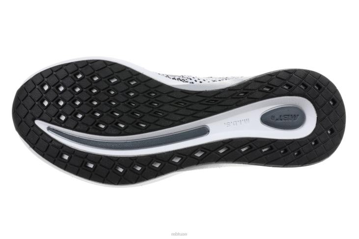 ae MBT رجال هوراكان 3000 احذية الجري أبيض رمادي 84F633