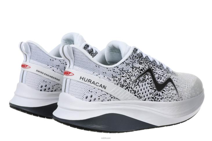 ae MBT رجال هوراكان 3000 احذية الجري أبيض رمادي 84F633