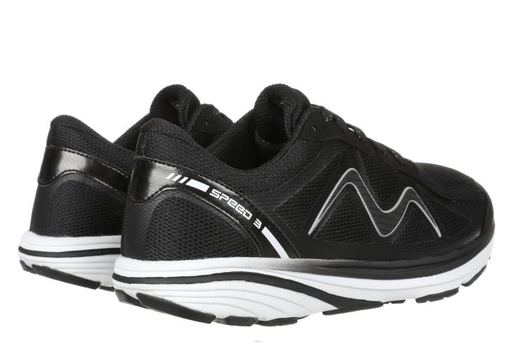 ae MBT نحيف السرعة 3 احذية الجري أسود 84F6173