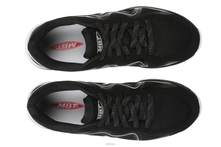 ae MBT رجال السرعة 3 احذية الجري أسود 84F626