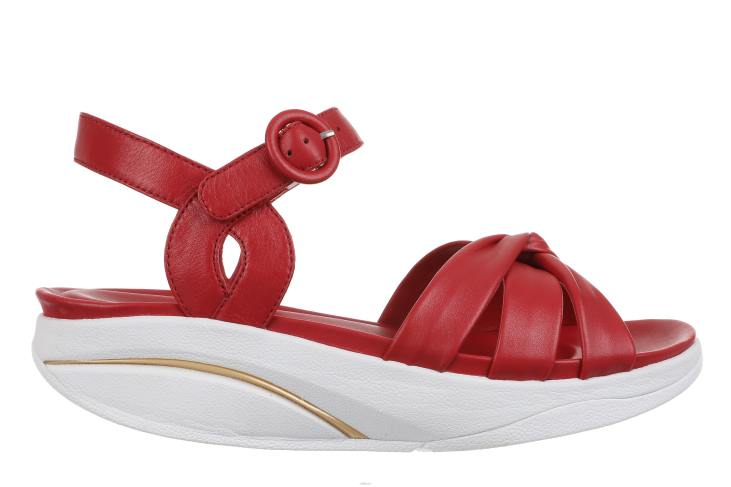 ae MBT نحيف كاويرية 7 صنادل أحمر 84F6237