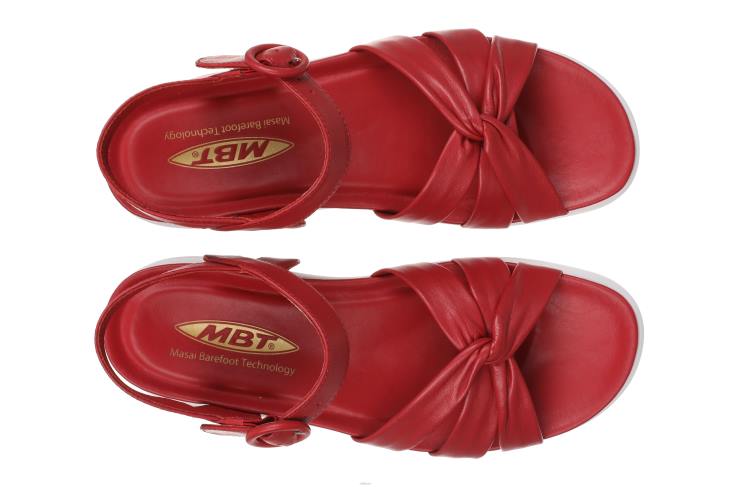 ae MBT نحيف كاويرية 7 صنادل أحمر 84F6237