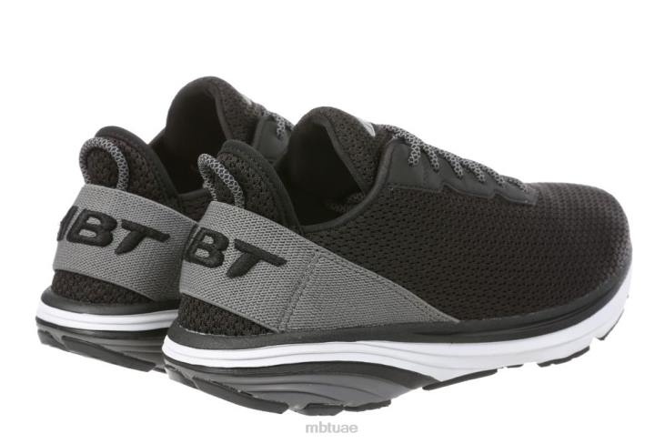 ae MBT نحيف غادي احذية الجري أسود / رمادي 84F6101