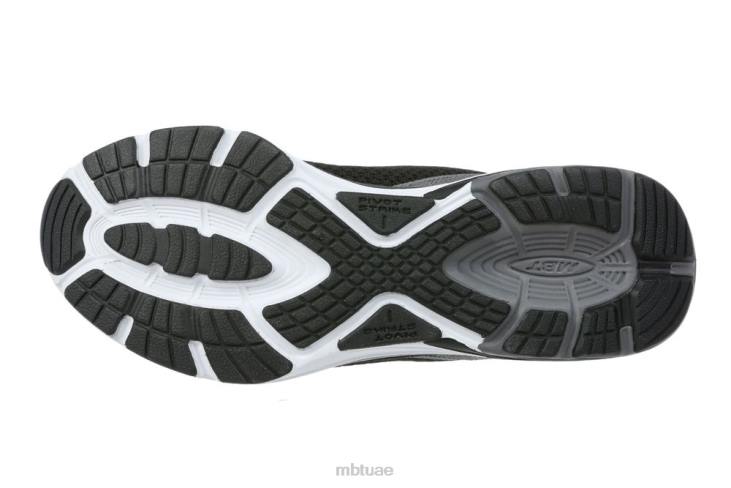 ae MBT نحيف غادي احذية الجري أسود / رمادي 84F6101