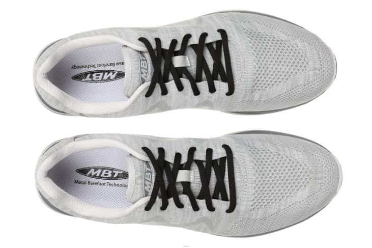 ae MBT نحيف الموجة الثانية احذية الجري رمادي فاتح 84F6109