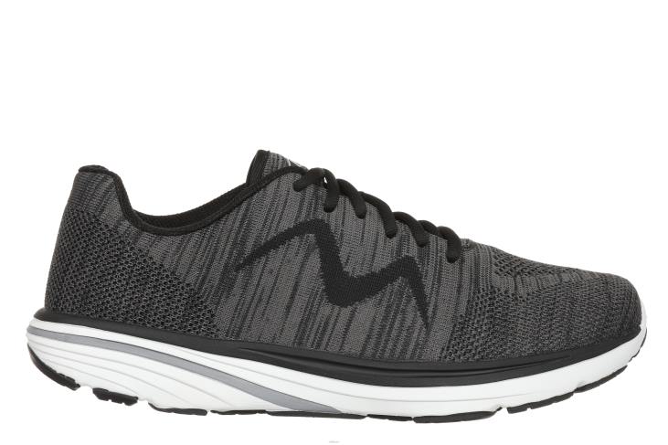 ae MBT رجال الموجة الثانية الأحذية الكاجوال أسود 84F612