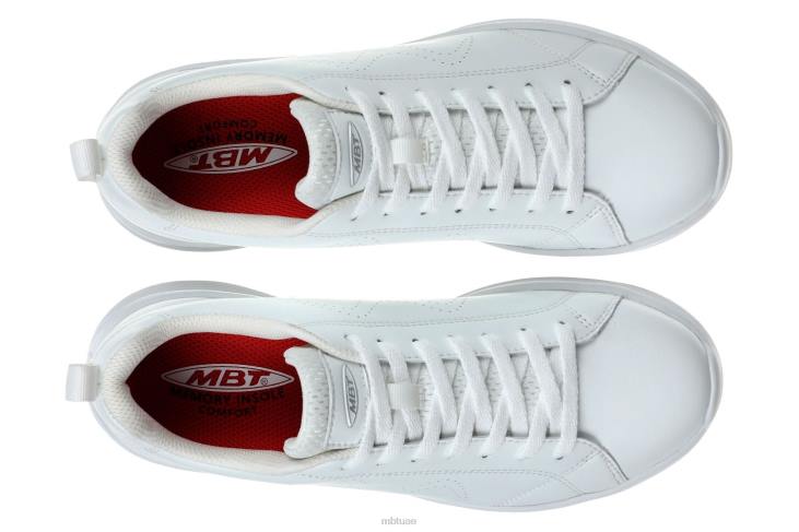 ae MBT نحيف رن أحذية المشي أبيض 84F6133