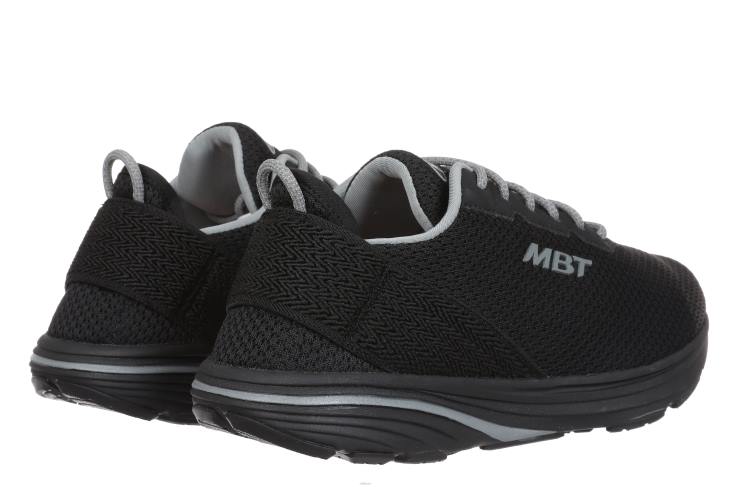 ae MBT رجال غادي احذية الجري كله اسود 84F617
