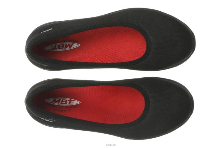 ae MBT نحيف هناء البس حذائك أسود 84F6195