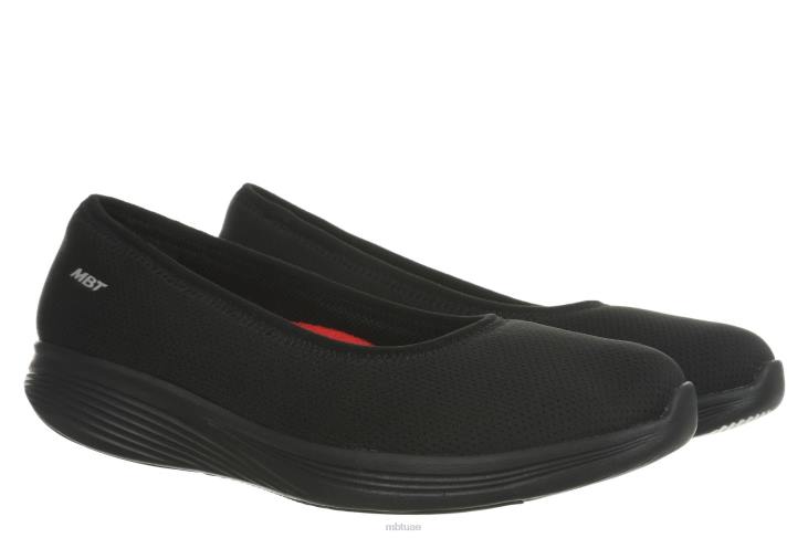 ae MBT نحيف هناء البس حذائك أسود 84F6195