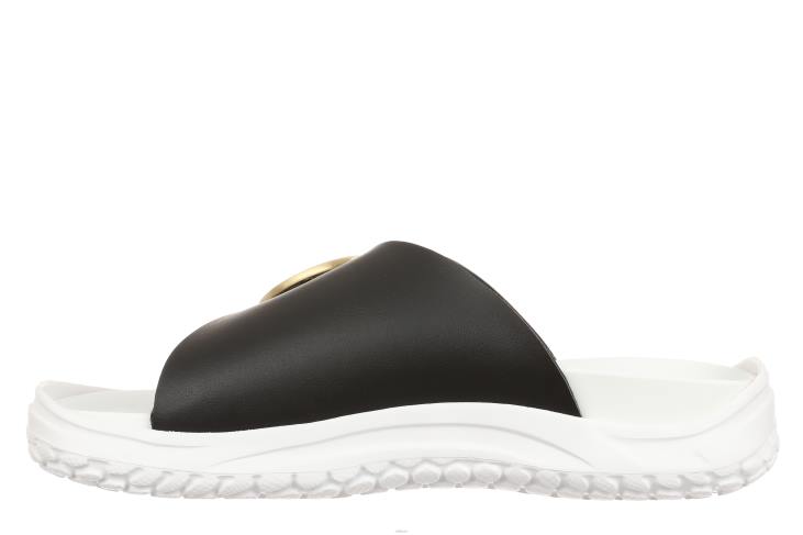 ae MBT نحيف كوزا صنادل أسود / أبيض 84F6217