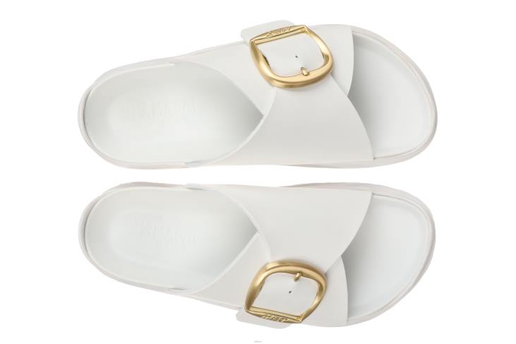 ae MBT نحيف كوزا صنادل أبيض 84F6219