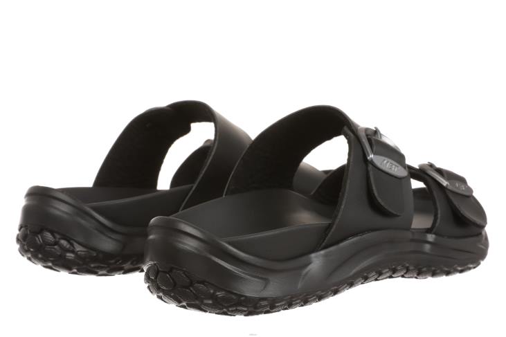 ae MBT نحيف كانا صنادل أسود 84F6220