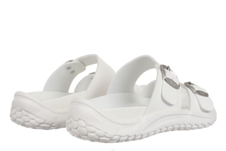 ae MBT نحيف كانا صنادل أبيض 84F6222