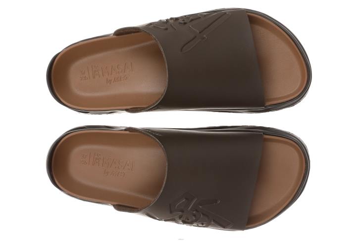 ae MBT نحيف ميكا صنادل بني 84F6226