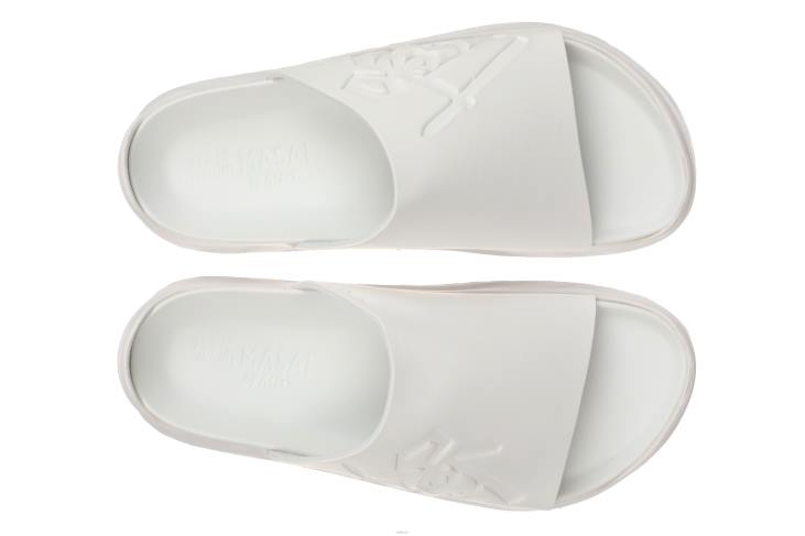 ae MBT نحيف ميكا صنادل أبيض 84F6227