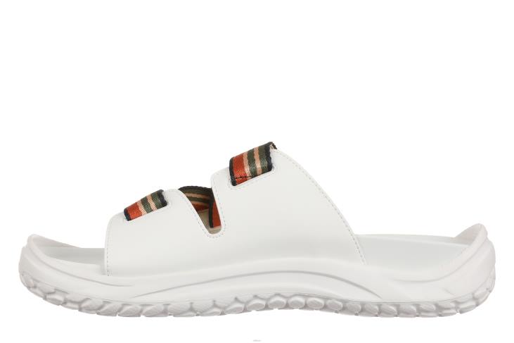 ae MBT نحيف نيسوي صنادل أبيض 84F6229