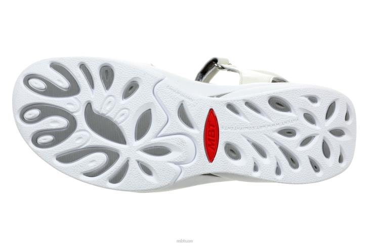 ae MBT نحيف ماليا صنادل أبيض 84F6233