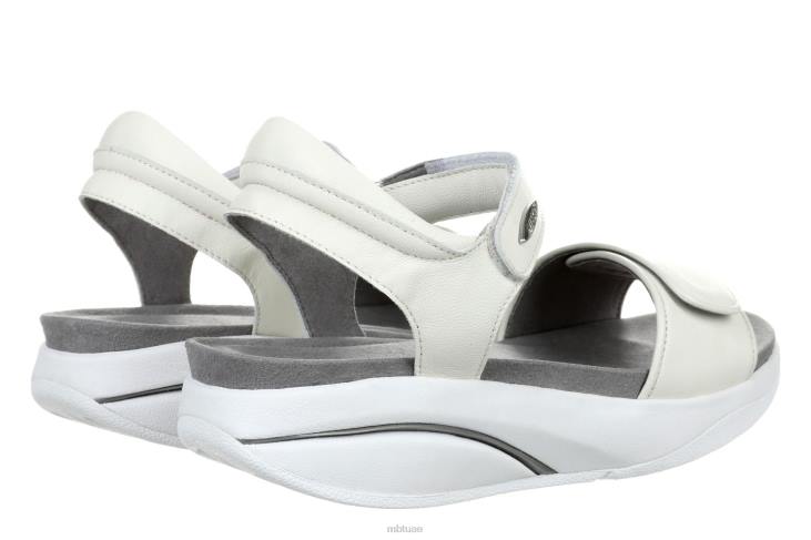 ae MBT نحيف ماليا صنادل أبيض 84F6233