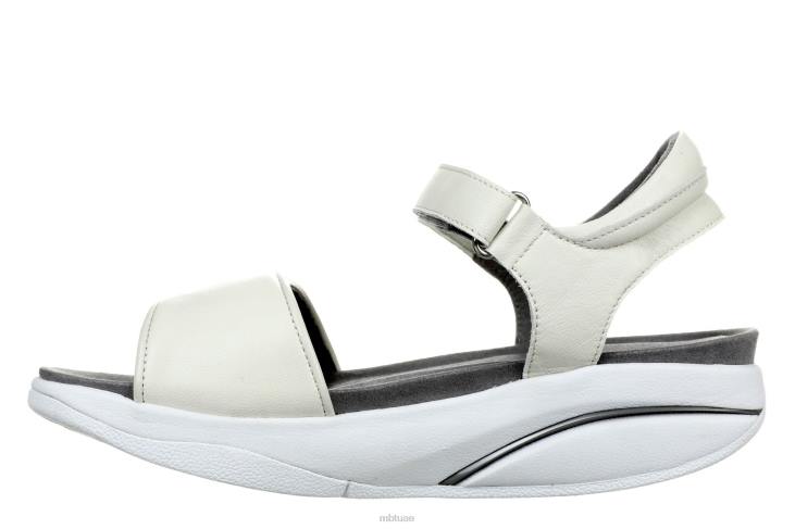 ae MBT نحيف ماليا صنادل أبيض 84F6233