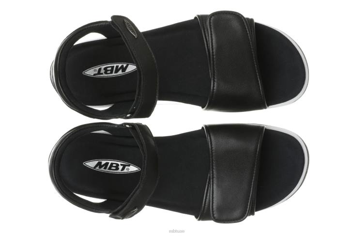 ae MBT نحيف ماليا صنادل أسود 84F6240