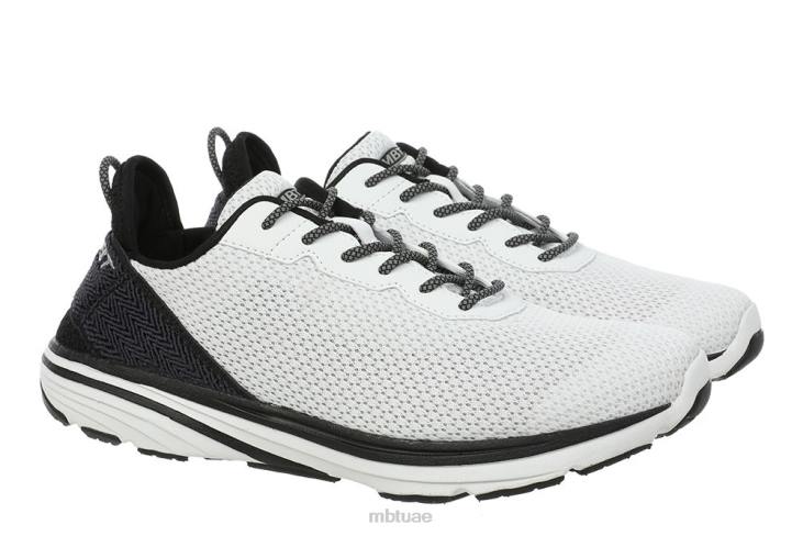ae MBT رجال غادي أحذية المشي أبيض أسود 84F62