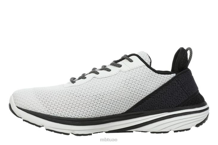 ae MBT رجال غادي أحذية المشي أبيض أسود 84F62