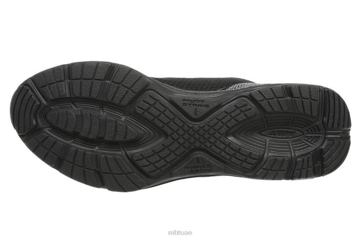 ae MBT رجال غادي احذية الجري أسود 84F632