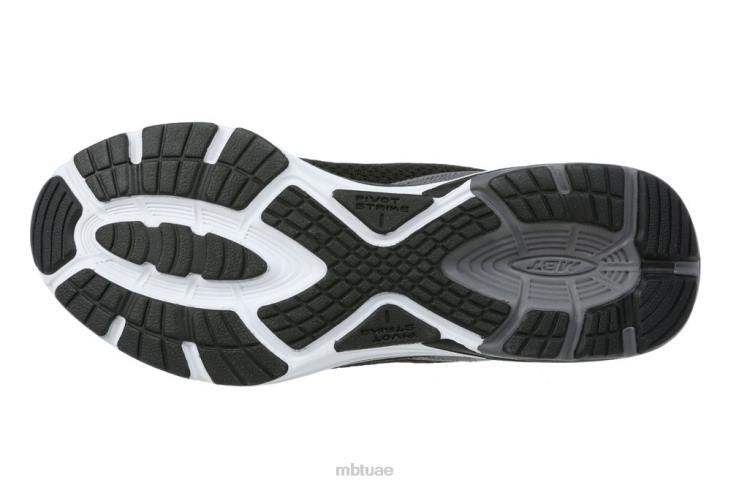 ae MBT رجال غادي أحذية المشي أسود / رمادي 84F635