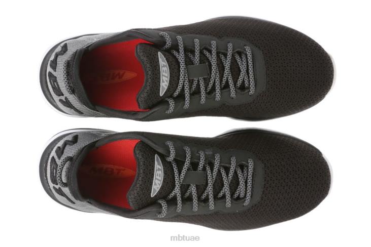 ae MBT رجال غادي أحذية المشي أسود / رمادي 84F635