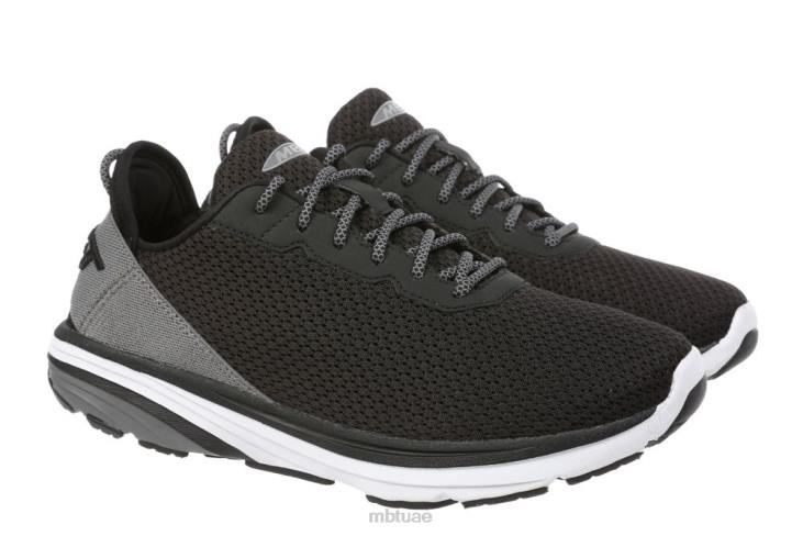 ae MBT رجال غادي أحذية المشي أسود / رمادي 84F635