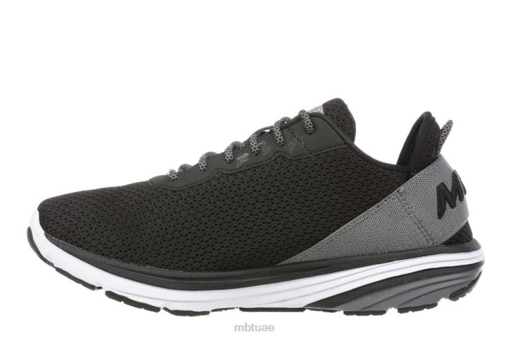ae MBT رجال غادي أحذية المشي أسود / رمادي 84F635