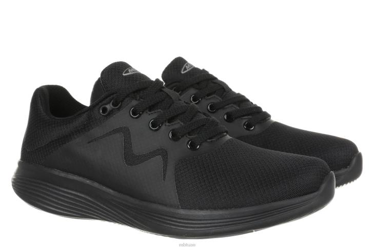 ae MBT رجال ياسو أحذية المشي أسود 84F655