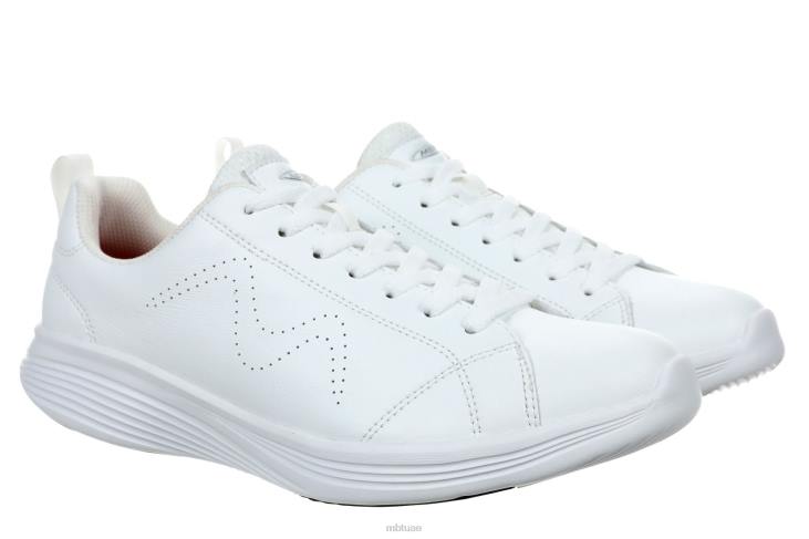 ae MBT رجال رن أحذية المشي أبيض 84F658