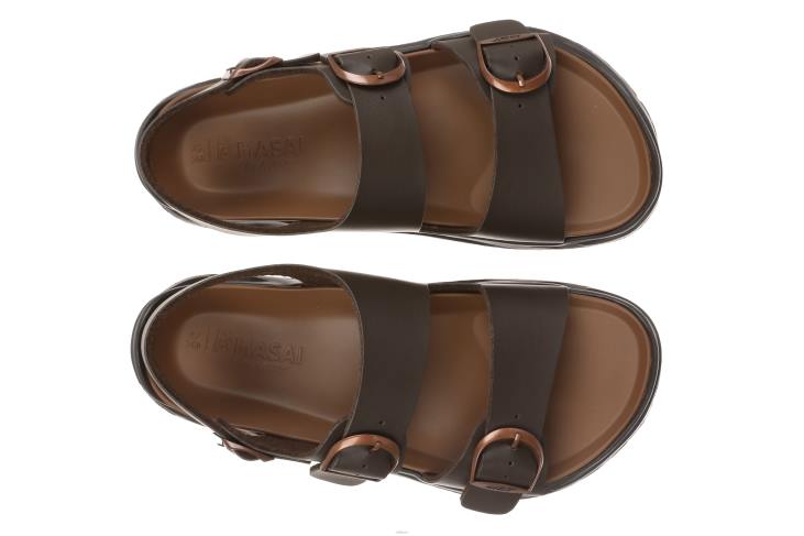 ae MBT رجال جيني صنادل بني 84F684